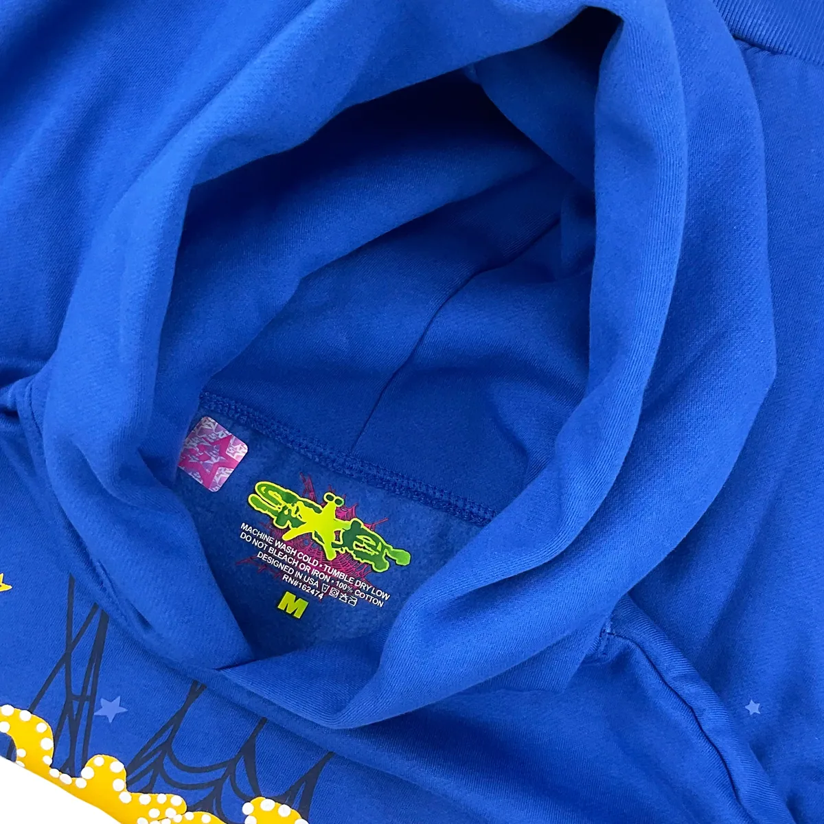 Light Blue Spider Hoodie — view 4