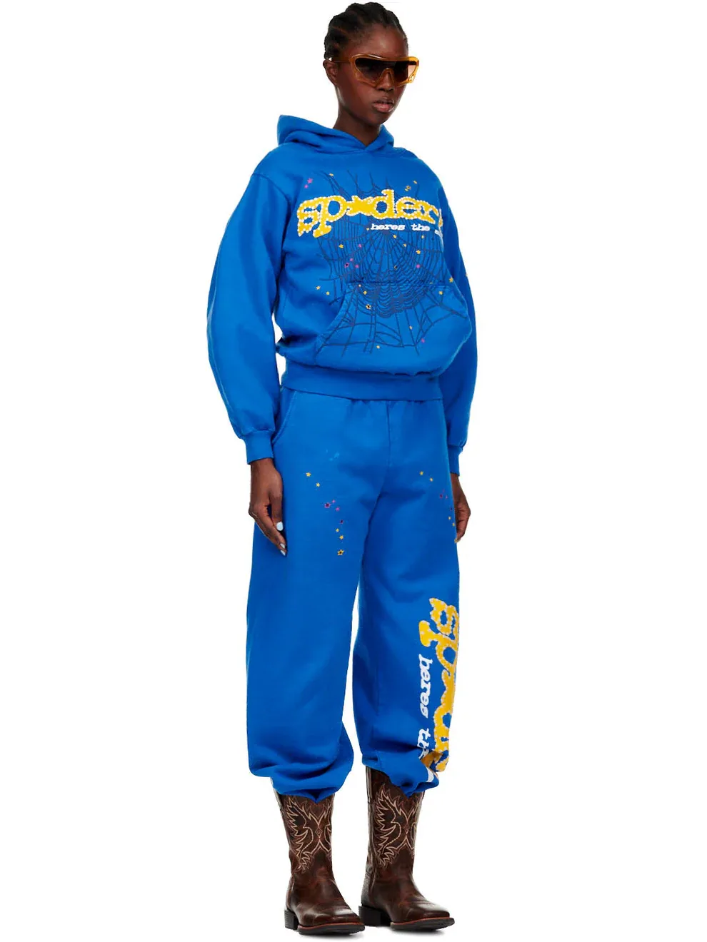 Light Blue Spider Hoodie — view 7