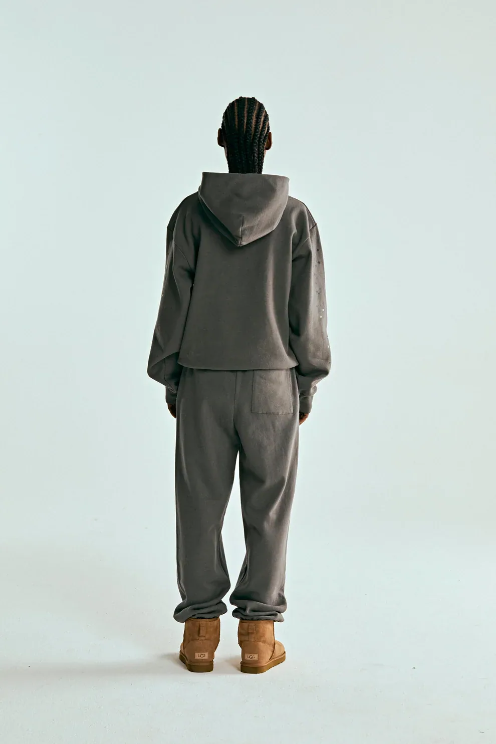 Sp5der Beluga Hoodie Slate Grey Green — view 7