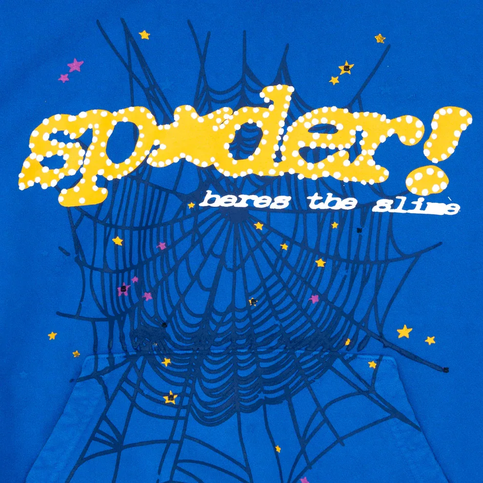 Light Blue Spider Hoodie — view 3