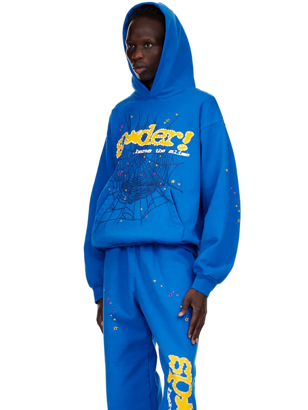 Light Blue Spider Hoodie — view 5
