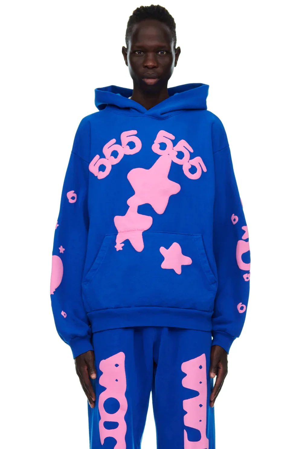 Sp5der Beluge Hoodie Blue — view 6