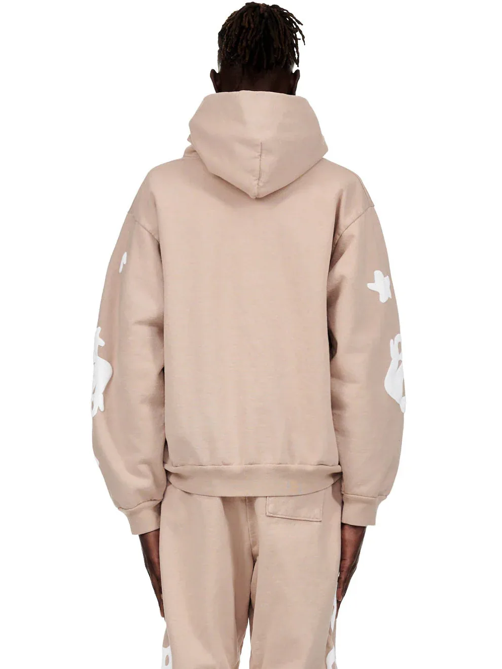 Sp5der All Over Print Hoodie Brown — view 7