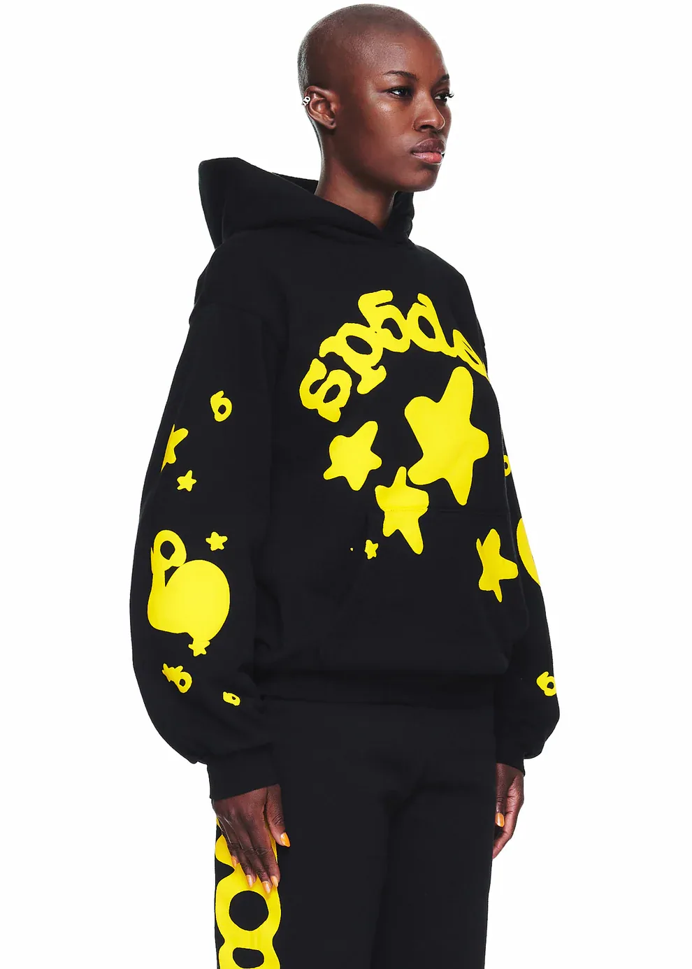 Sp5der Beluga Hoodie Orange — view 8