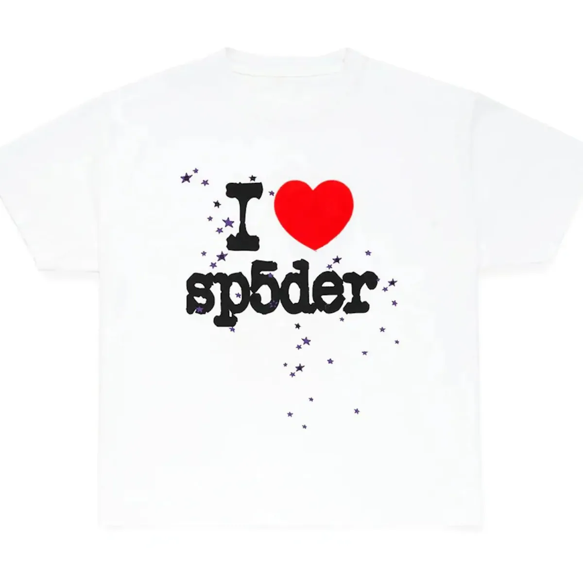 Sp5der I Heart Sp5der Tee White — sp5der