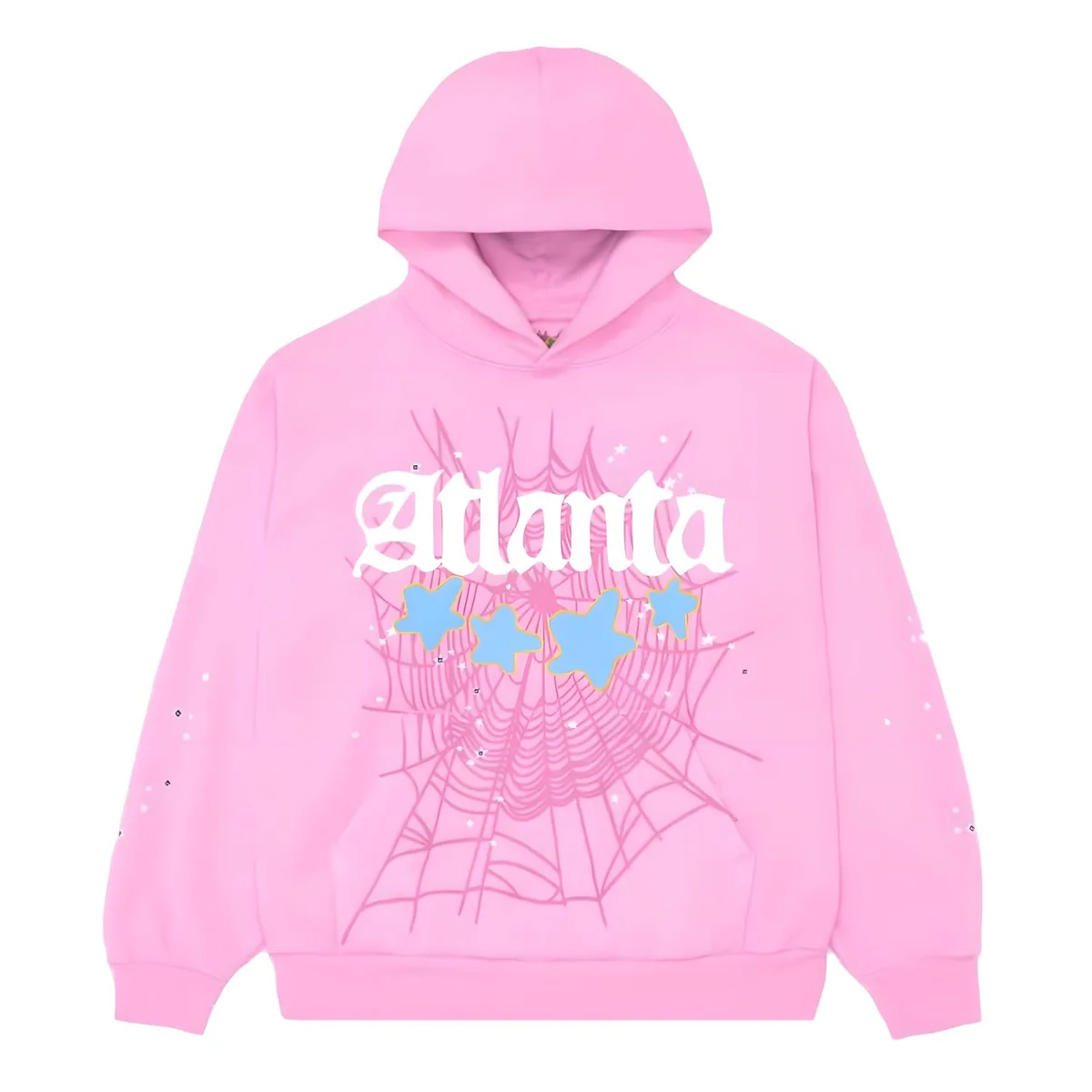 Sp5der Atlanta Hoodie Navy — sp5der