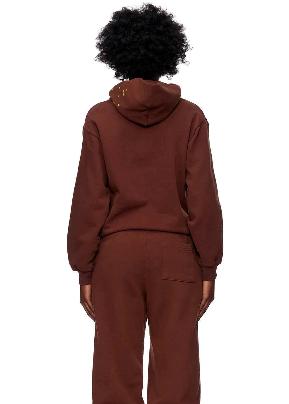 Sp5der Araignee Hoodie Brown — view 7