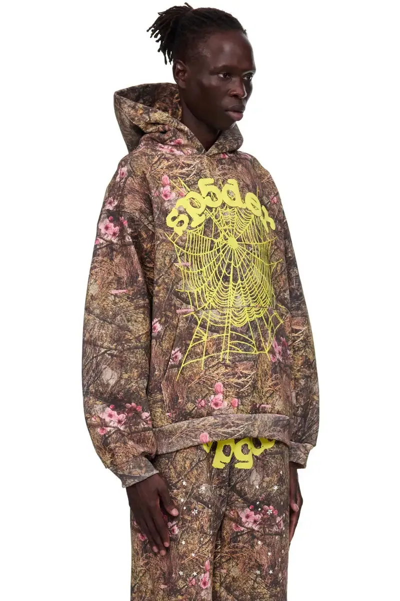 Sp5der OG Web Hoodie Real Tree — view 7