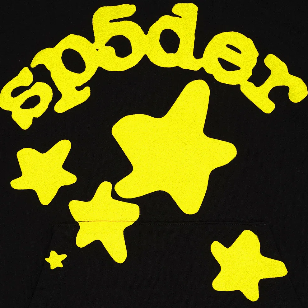 Sp5der Beluga Hoodie Orange — view 3