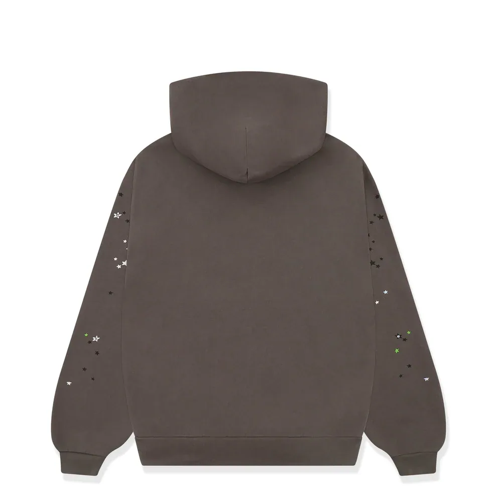 Sp5der Beluga Hoodie Slate Grey Green — view 4