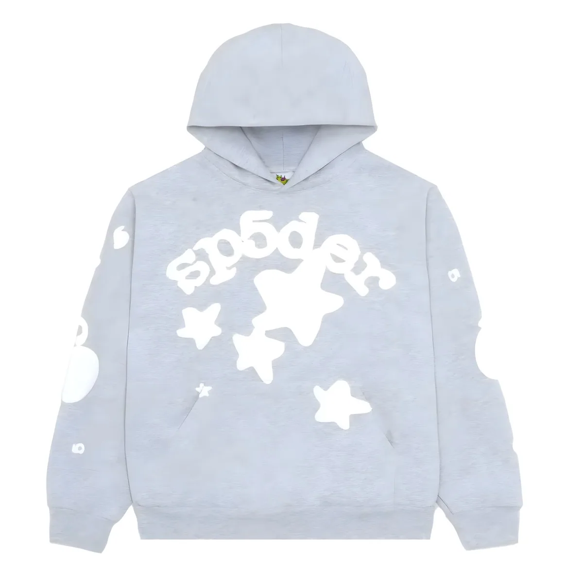 Sp5der Beluga Hoodie Grey — sp5der